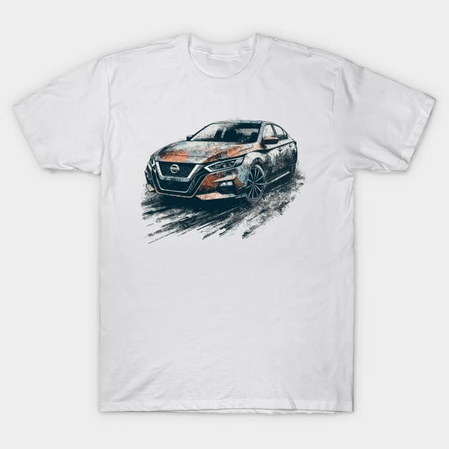 Nissan Altima T-Shirt by Vehicles-Art